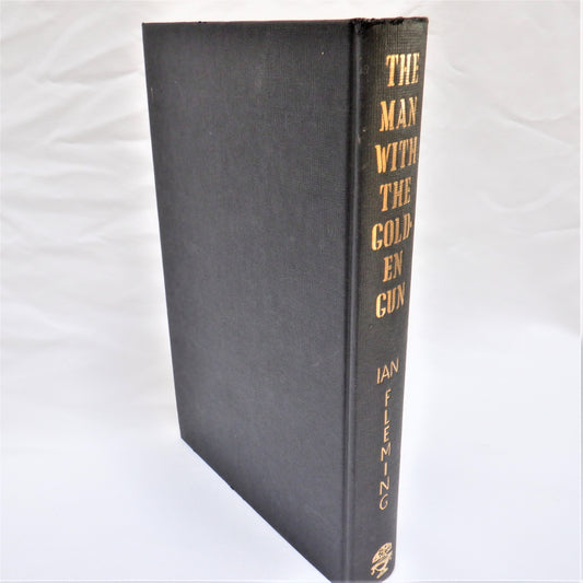 THE MAN WITH THE GOLDEN GUN, The Last James Bond Novel by Ian Fleming (1963 1st Ed.)