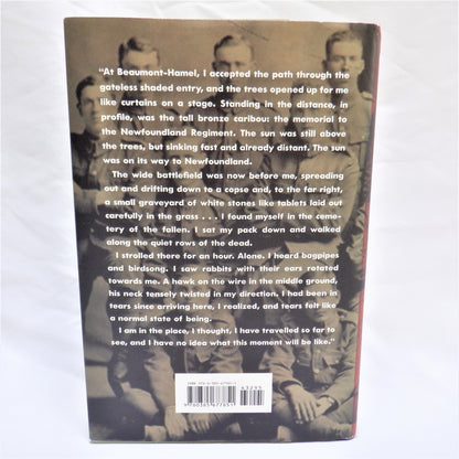 INTO THE BLIZZARD, Walking The Fields of the Newfoundland Dead, by Michael Winter (2014 1st Ed.)