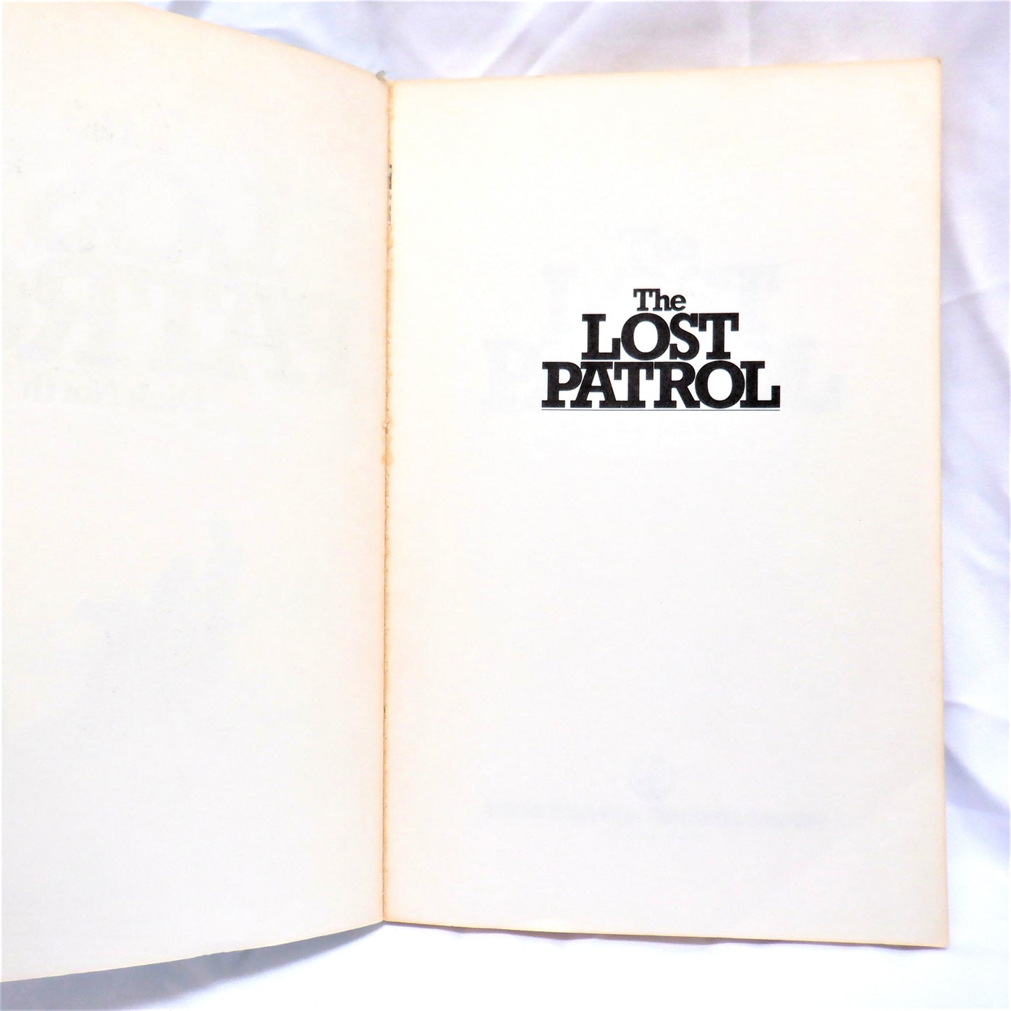THE LOST PATROL, A Classic Canadian Adventure by Dick North, 1980