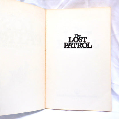 THE LOST PATROL, A Classic Canadian Adventure by Dick North, 1980