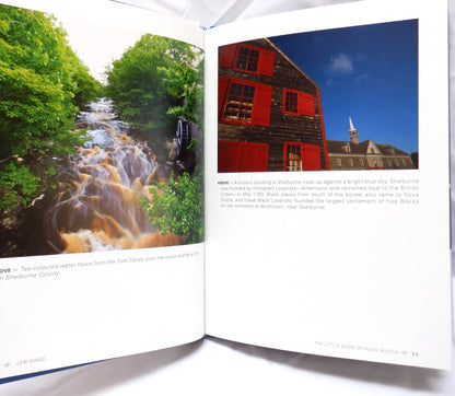 THE LITTLE BOOK OF NOVA SCOTIA, A Travel & Souvenir Photo Book by Len Wagg (2015 1st Ed.)