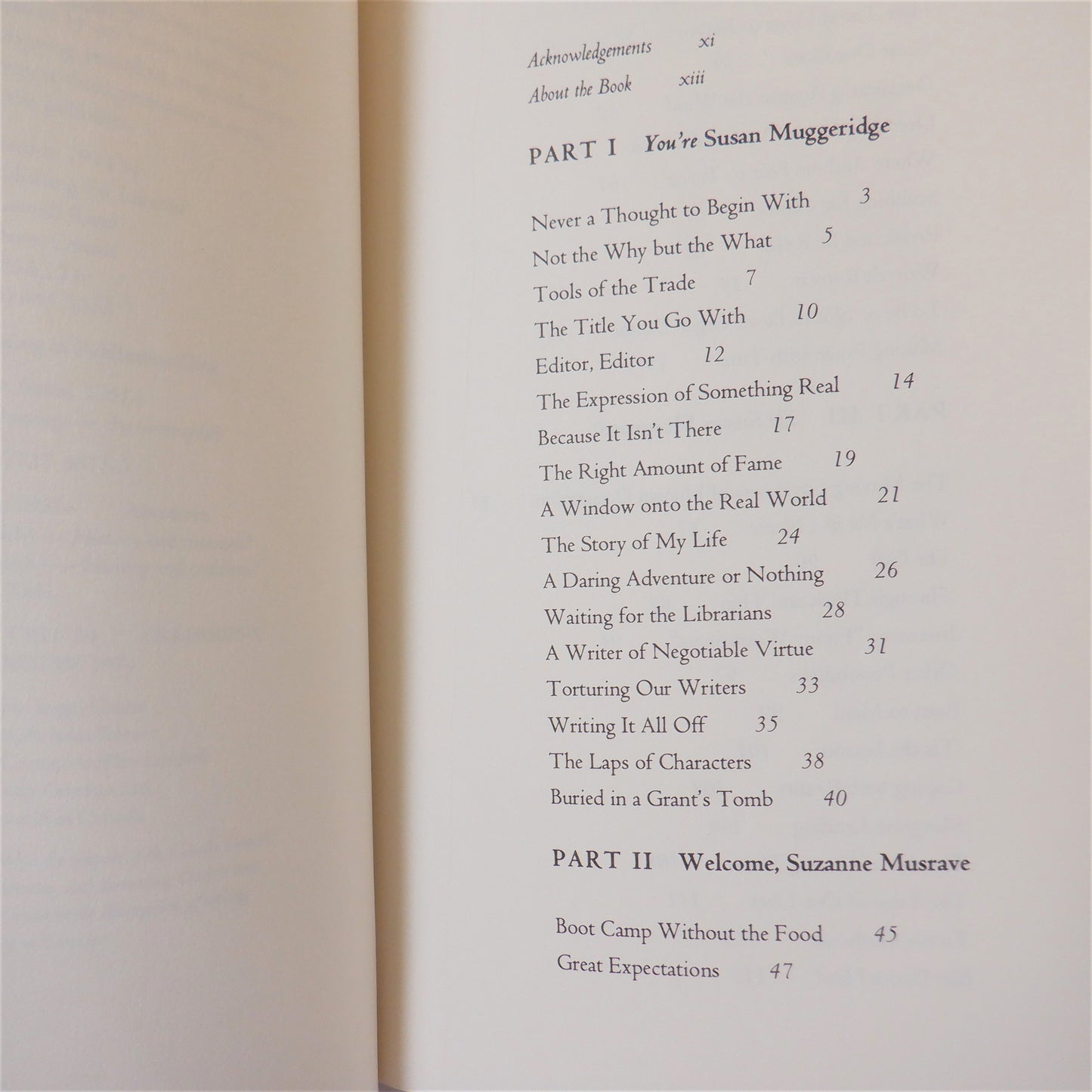 MUSGRAVE LANDING, Musings on the Writing Life, by Susan Musgrave (1994 1st Ed.)