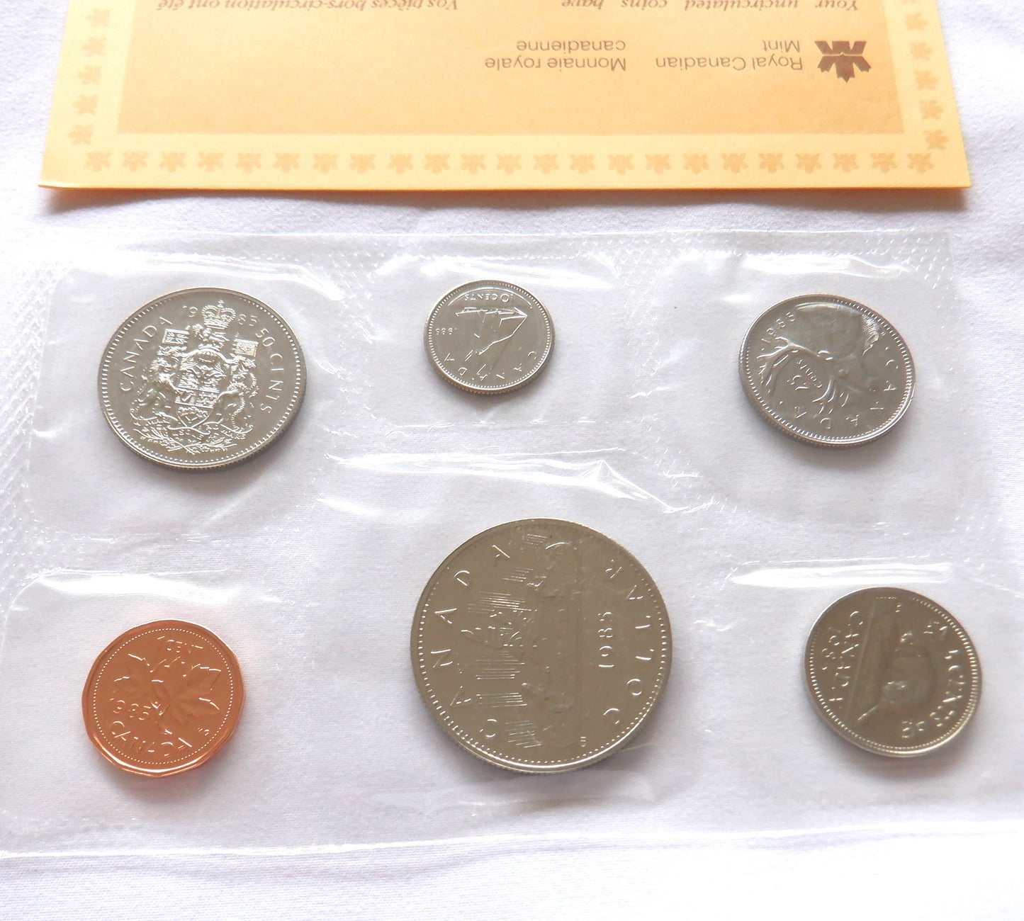 1985 Canadian 6-Coin Proof-Like Uncirculated Set