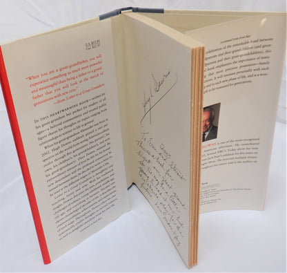 LETTER TO A GREAT GRANDSON, A Message of Love, Advice, and Hopes for the Future, by Hugh Downs (1st Ed. SIGNED)