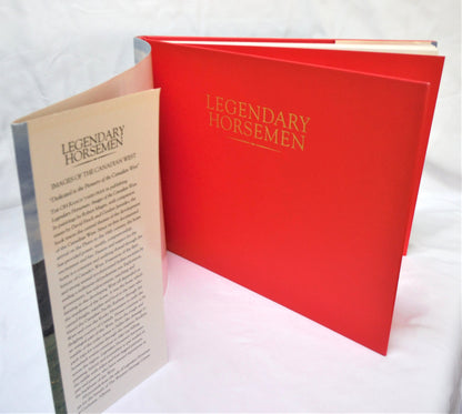 LEGENDARY HORSEMEN, Images of the Canadian West by Gordon Jaremko & David Finch, Paintings by Robert Magee (1st Ed. SIGNED)