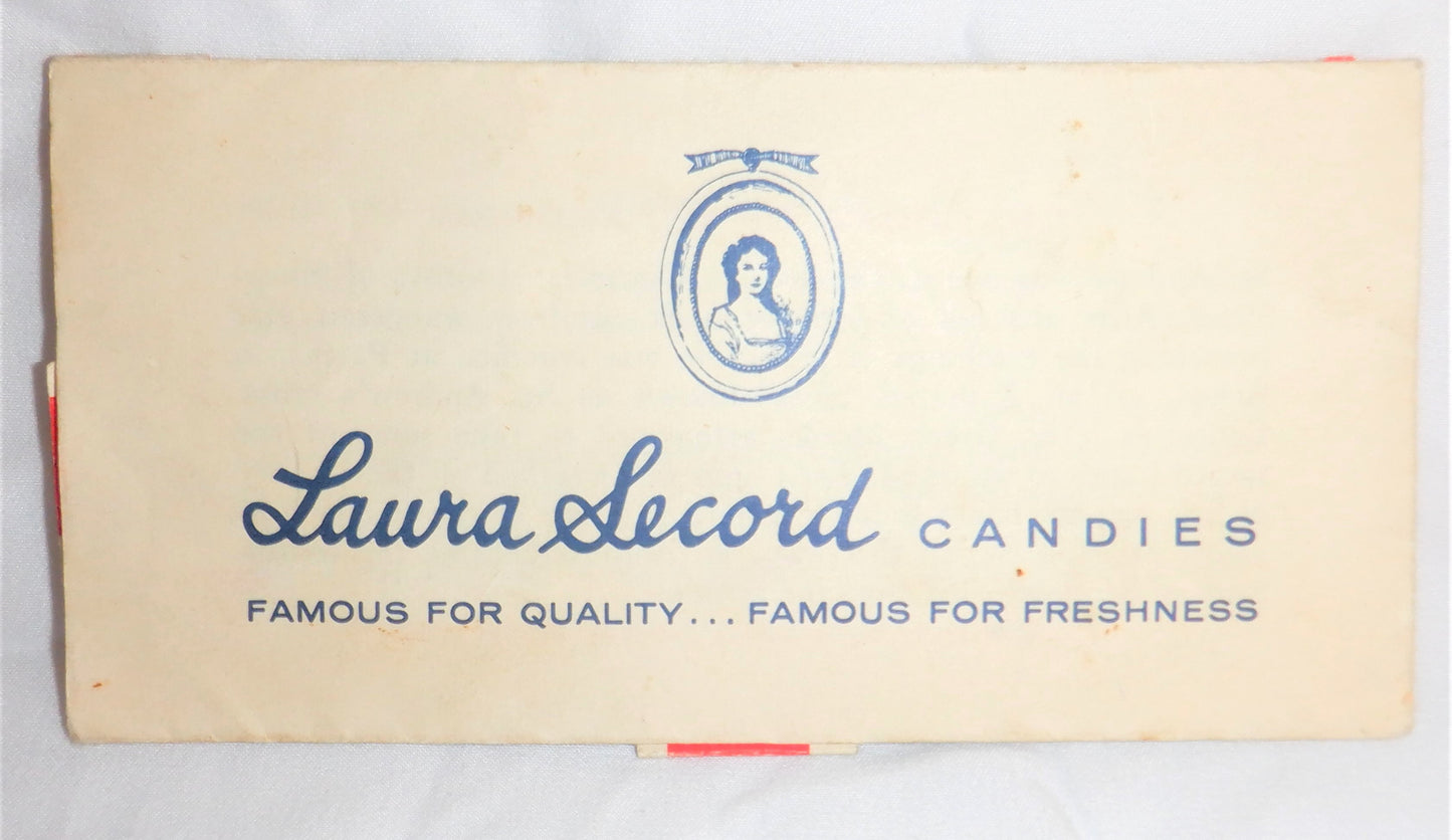 HISTORY OF THE UNION JACK: A Brochure by The Laura Secord Chocolate Company, 1930's