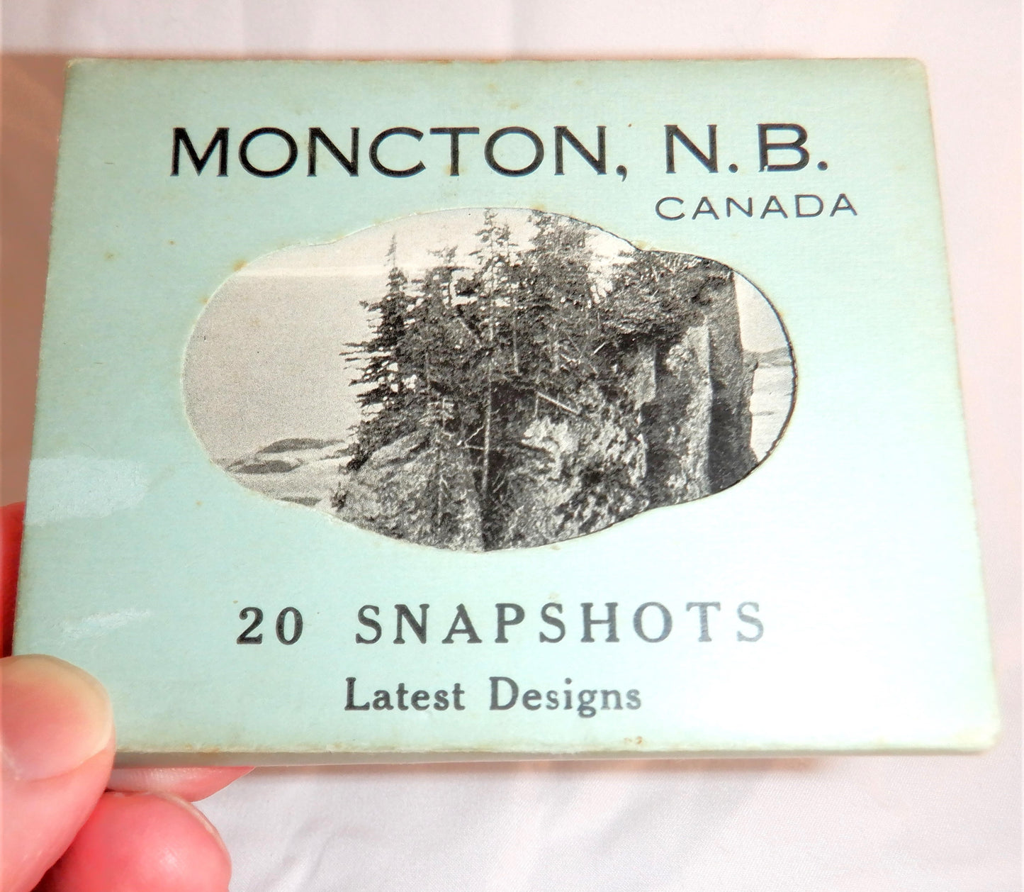 MONCTON, NEW BRUNSWICK: Pack of 20 'Latest Design' Antique Snapshots from the Early Century! 1920's