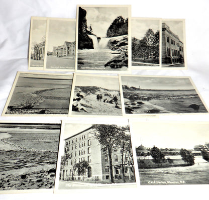 MONCTON, NEW BRUNSWICK: Pack of 20 'Latest Design' Antique Snapshots from the Early Century! 1920's