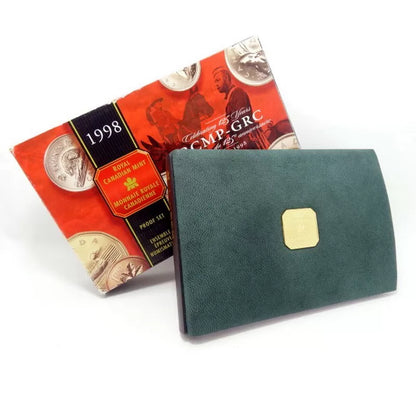 1998 Canadian 8-Coin Double Dollar Silver Proof Set: RCMP MOUNTED POLICE 125th Anniversary