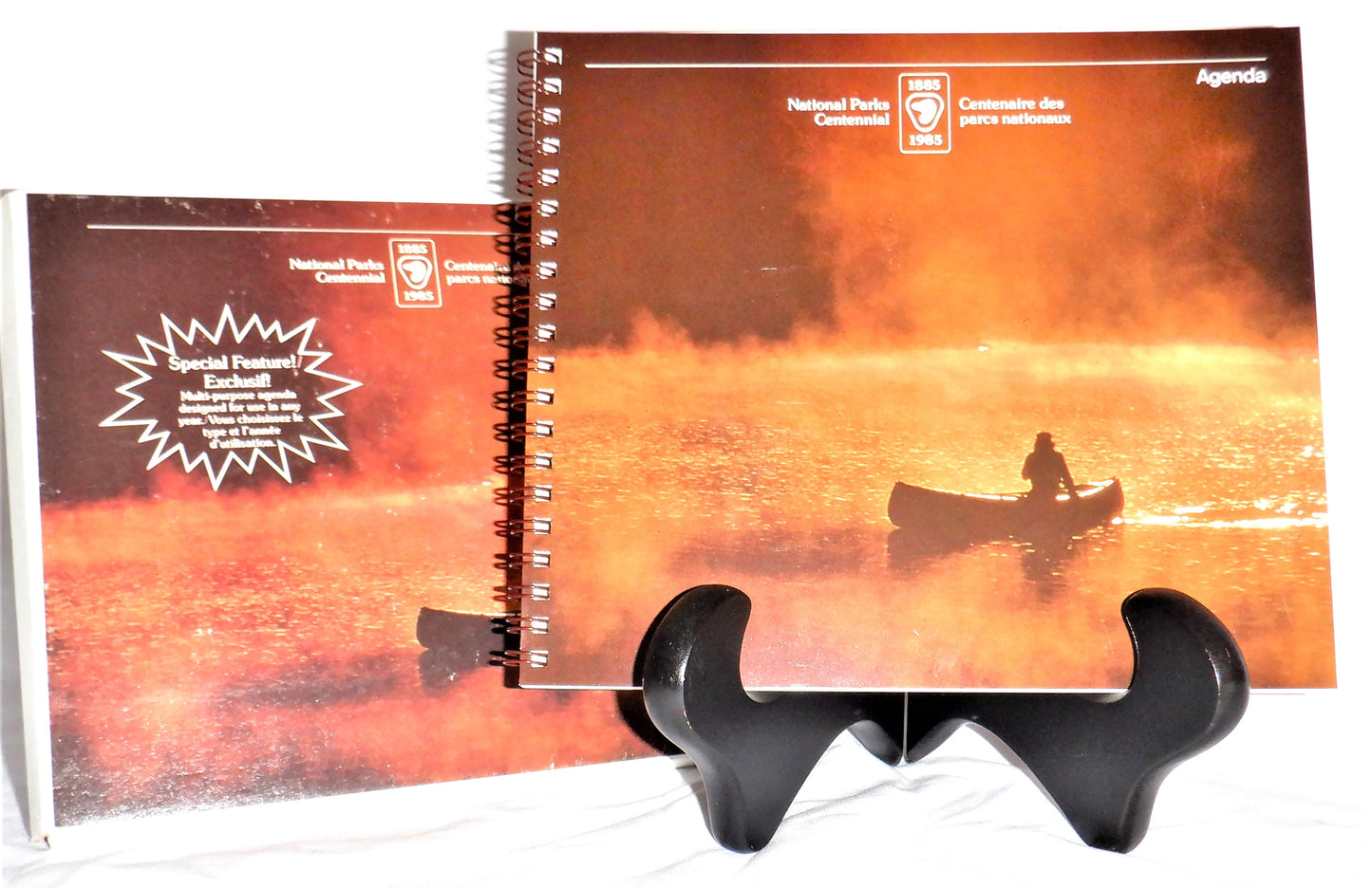 VINTAGE NATIONAL PARKS OF CANADA 1885-1985 Centennial Agenda Booklet, For Use in Any Year! 1985