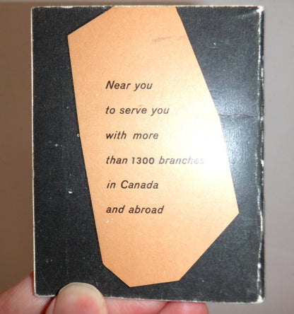 VINTAGE BLANK NOTE BOOK, by The Canadian Imperial Bank of Commerce (CIBC) 1966-1967