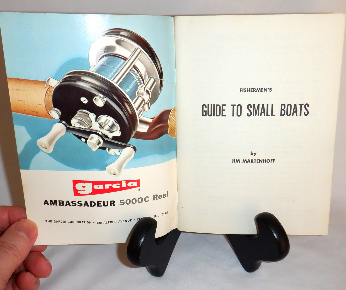 FISHERMEN'S GUIDE TO SMALL BOATS: A Guidebook by Jim Martenhoff, and The GARCIA Corporation, 1969