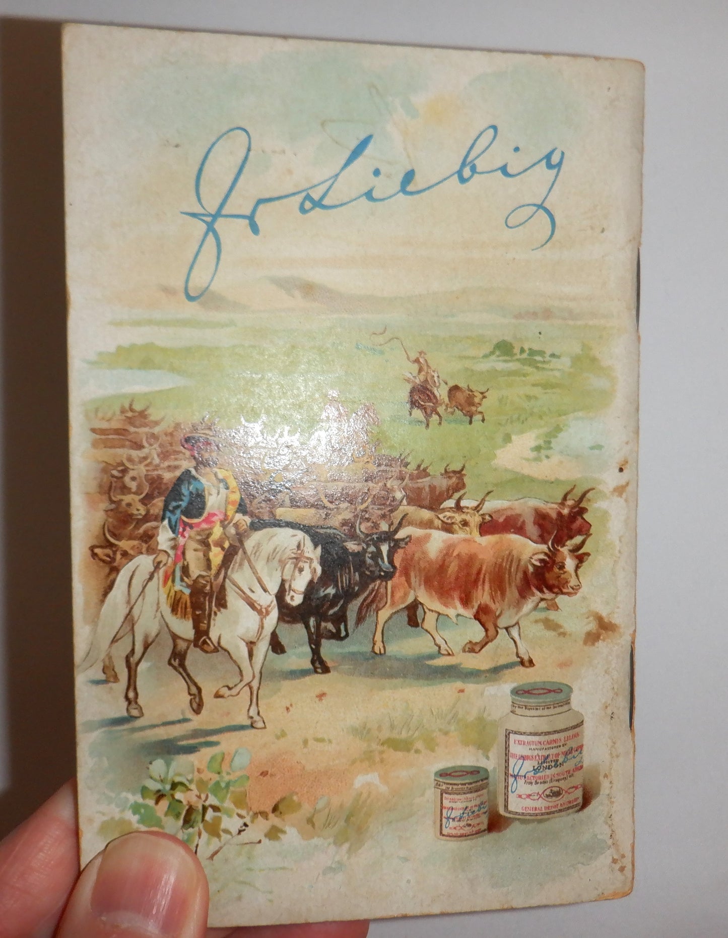 LIEBIG COMPANY'S COOK BOOK; One Hundred Ways to Use Liebig Company's Extract of Beef: A Guide for American Housewives, by Miss Maria Parloa. Published in 1897.