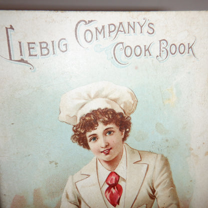 LIEBIG COMPANY'S COOK BOOK; One Hundred Ways to Use Liebig Company's Extract of Beef: A Guide for American Housewives, by Miss Maria Parloa. Published in 1897.