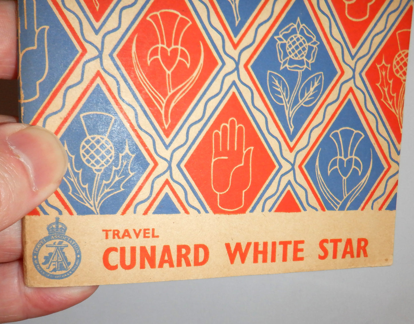 THE BRITISH ISLES, A Cunard White Star Travel Guidebook to England, Scotland, Wales and Northern Ireland, 1940's