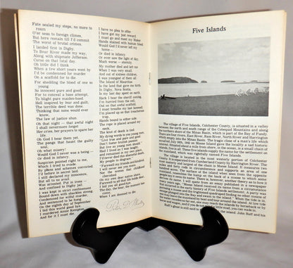 THE OCEAN WAVES IN NOVA SCOTIA, Stories & Poems by Ted Simpson, 1978