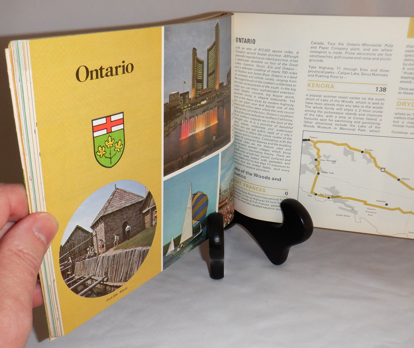 CANADA CAR TRAVEL GUIDE, Adventure Tours Off The Trans Canada Highway, by the Ministry of Industry, 1970's