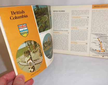 CANADA CAR TRAVEL GUIDE, Adventure Tours Off The Trans Canada Highway, by the Ministry of Industry, 1970's