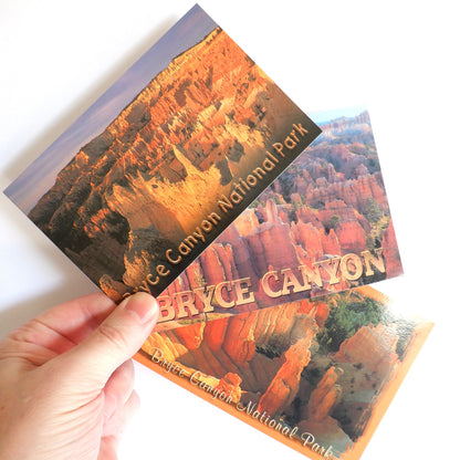 POSTCARD, Set of 3, Stunning Vintage Postcards of Bryce Canyon Hoodoos in Utah, UNITED STATES OF AMERICA