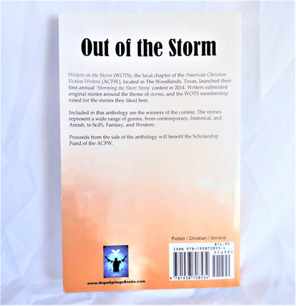 OUT OF THE STORM, A Collection of Award-Winning Short Stories, Edited by Lynellen D.S. Perry (1st Ed. SIGNED)