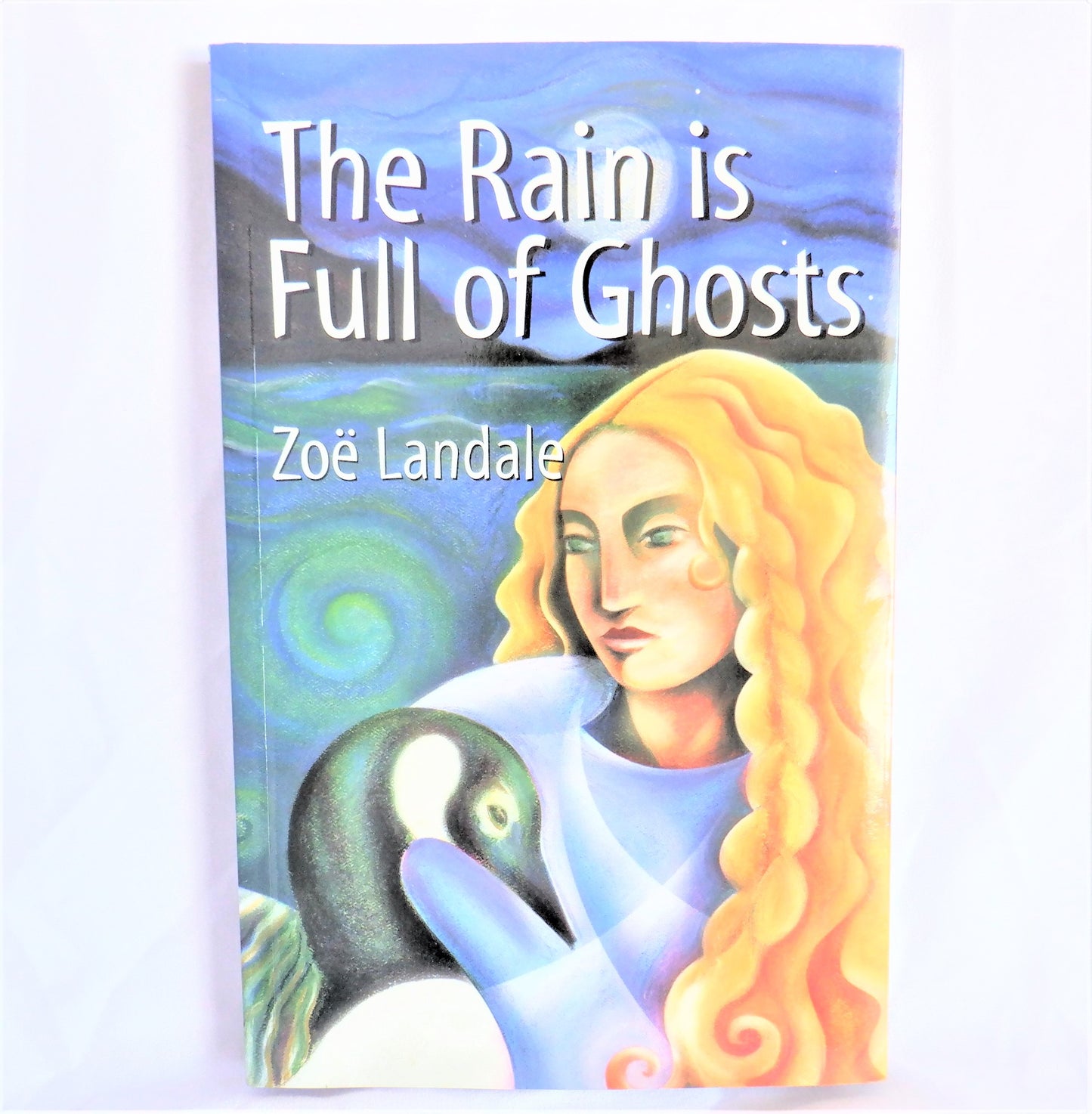 THE RAIN IS FULL OF GHOSTS, The Premier Novel by Zoe Landale (1st Ed. SIGNED)