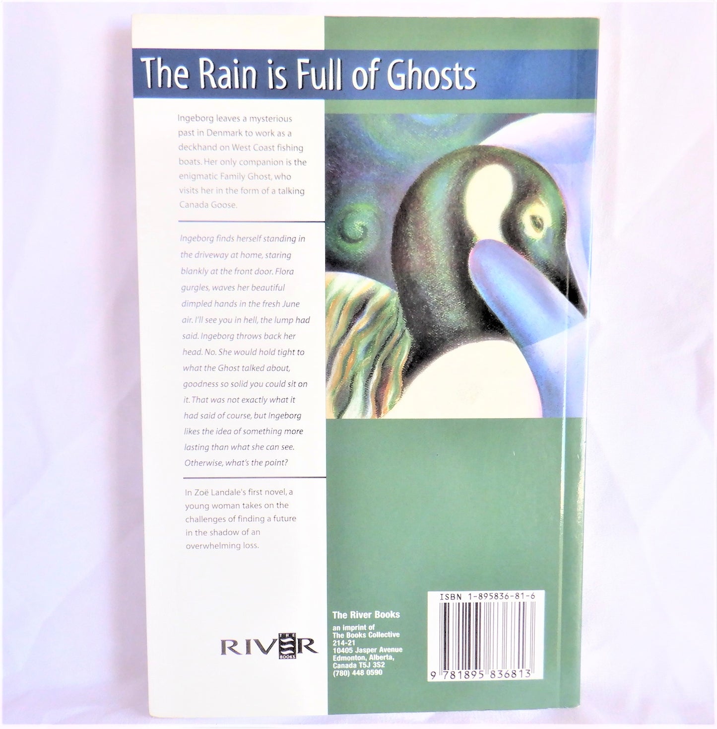 THE RAIN IS FULL OF GHOSTS, The Premier Novel by Zoe Landale (1st Ed. SIGNED)