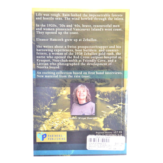 SALT CHUCK STORIES FROM VANCOUVER ISLAND'S WEST COAST, by Eleanor Witton Hancock (2006 1st Ed.)