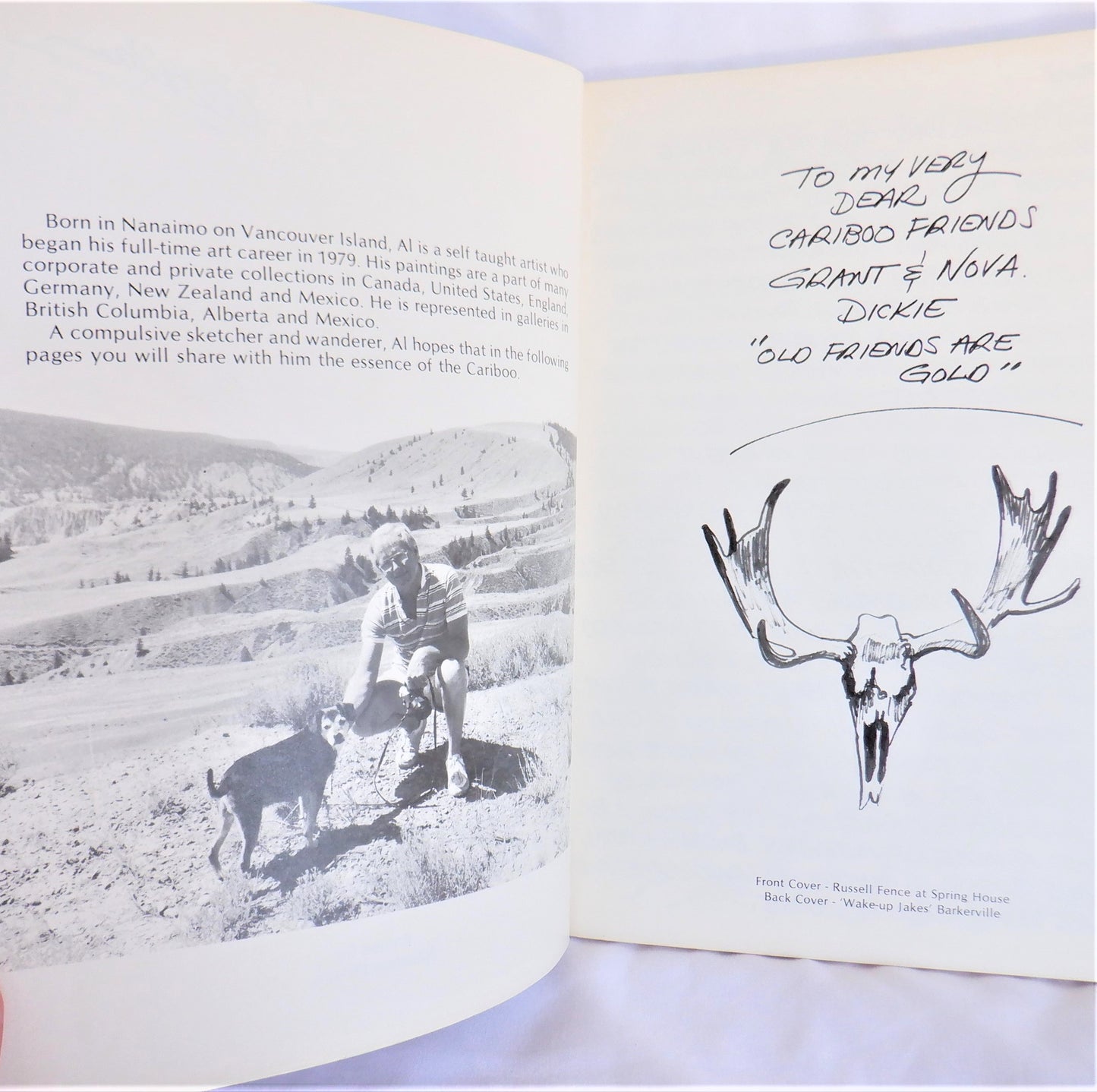 THE CARIBOO: Including Kamloops and the Fraser Canyon, Sketches, Maps and Trip Notes by Al Ranger (1st Ed. SIGNED)