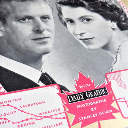 THE ROYAL TOUR OF CANADA in 1951, by The Daily Graphic & Anne Packard (1st Ed. 1951)