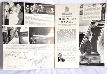 THE ROYAL TOUR OF CANADA in 1951, by The Daily Graphic & Anne Packard (1st Ed. 1951)