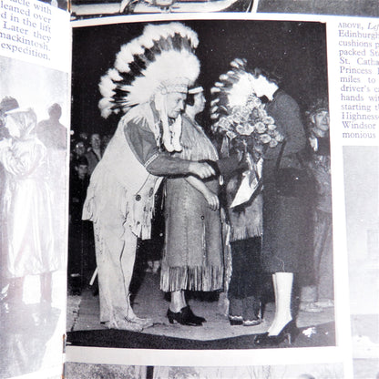 THE ROYAL TOUR OF CANADA in 1951, by The Daily Graphic & Anne Packard (1st Ed. 1951)