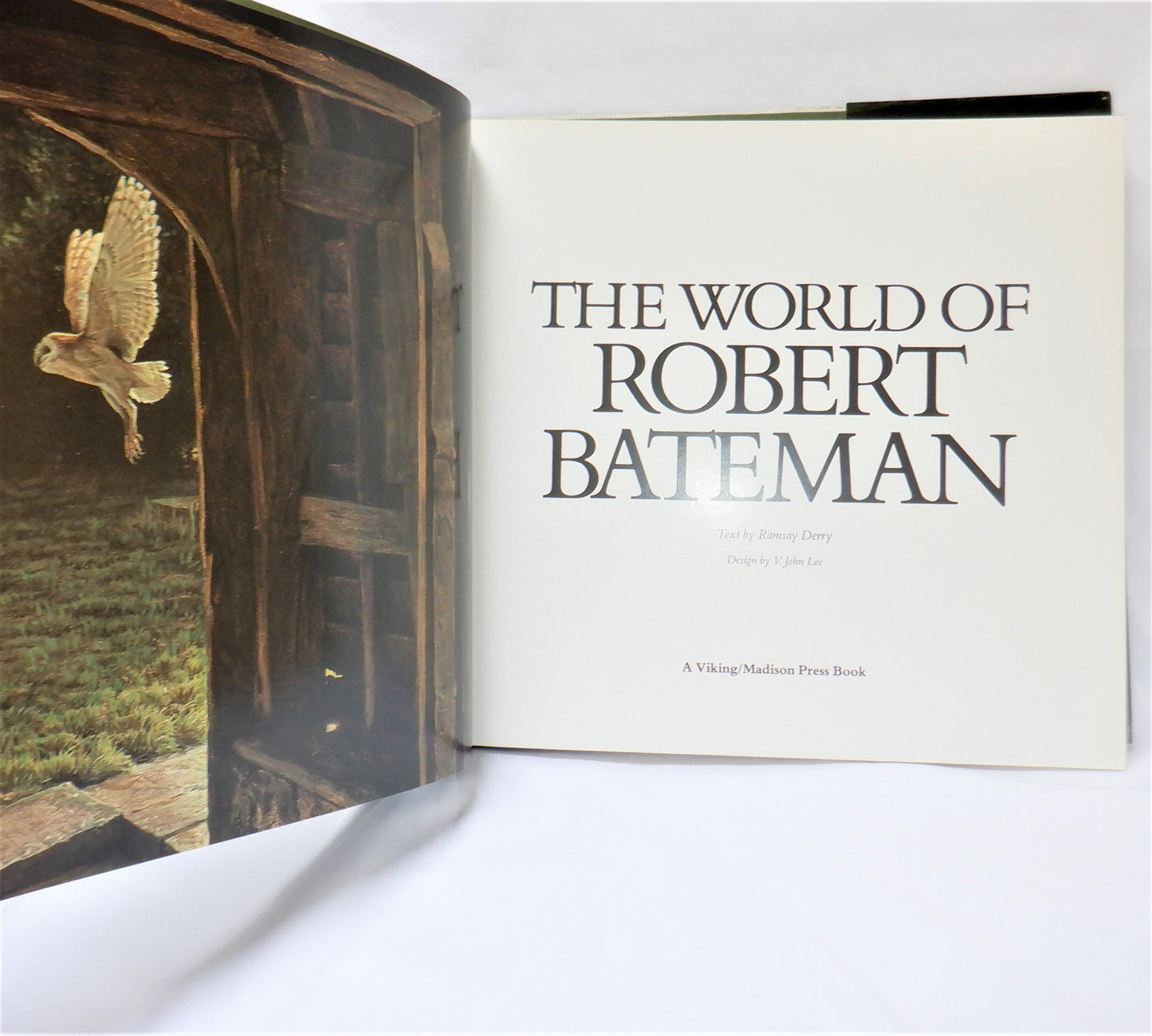 THE WORLD OF ROBERT BATEMAN, Text by Ramsay Derry (1st Ed. SIGNED)