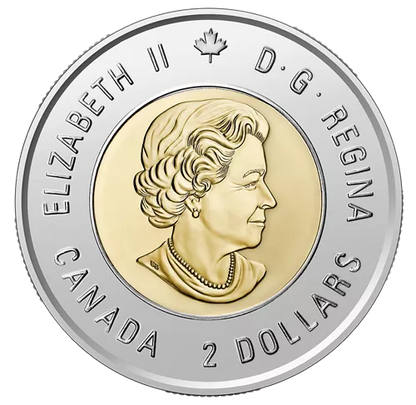 2020 BILL REID 6-Coin Canadian Commemorative Collector Set, Includes TWO TOONIES: Coloured & Non-Coloured!