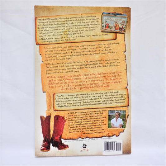 THE STORIES I KEEP, Short Stories by Dr. RoseAnne Coleman (1st Ed. SIGNED)