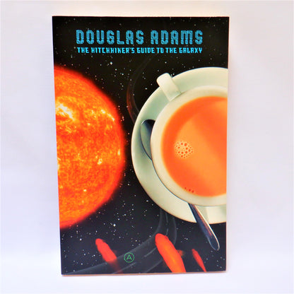 THE HITCHHIKER TRILOGY, The 2002 Picador UK Boxed Set of FIVE SOFTCOVER Books, by Douglas Adams