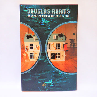 THE HITCHHIKER TRILOGY, The 2002 Picador UK Boxed Set of FIVE SOFTCOVER Books, by Douglas Adams