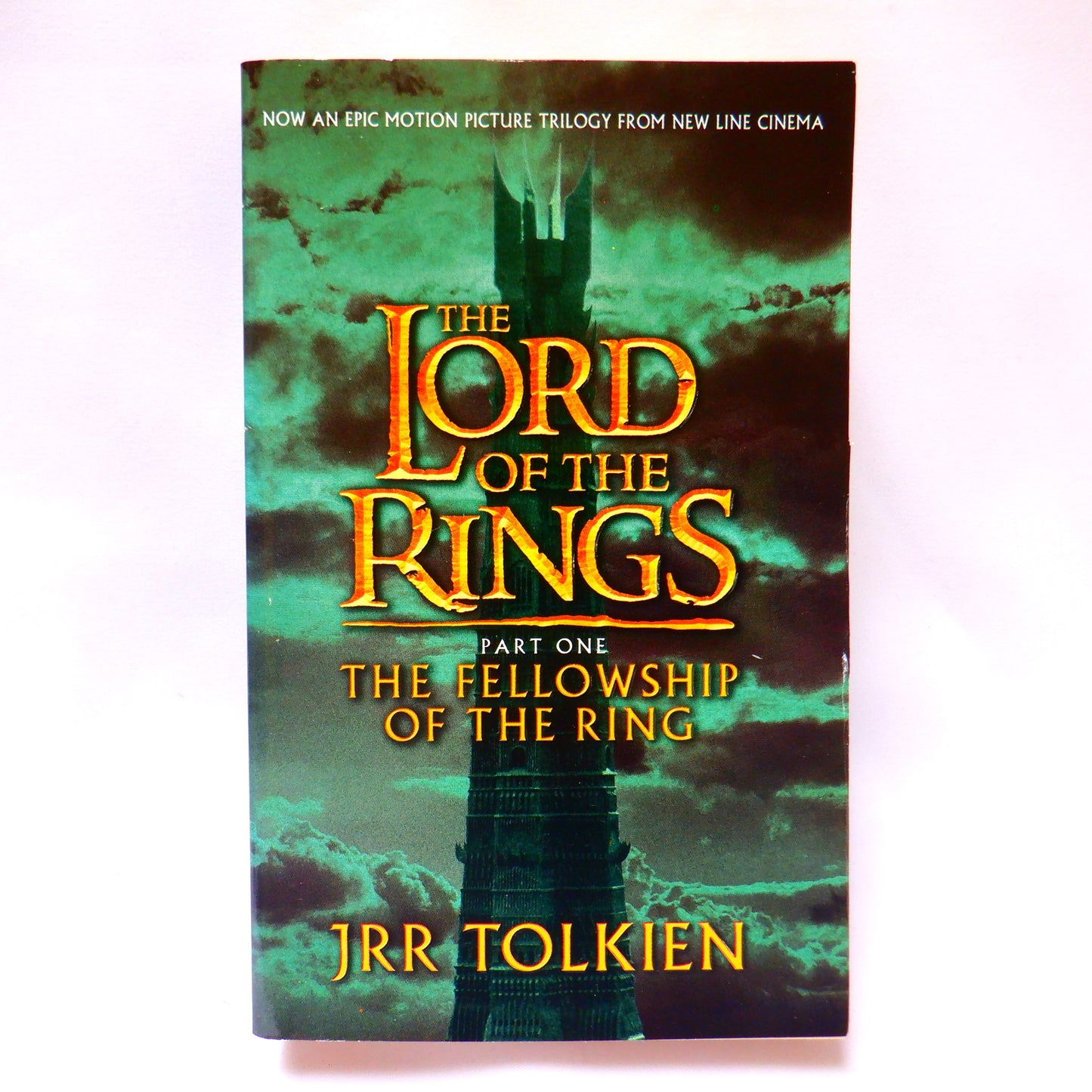 LORD OF THE RINGS, The 2002 HarperCollins 3-Book Boxed-Set with RARE New Line Cinema Movie Image Covers, by J.R.R. Tolkien