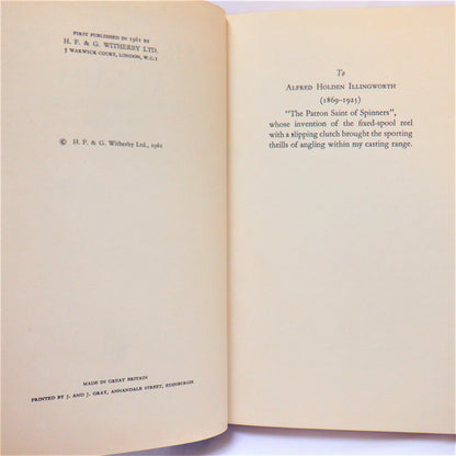 FISHERMAN'S FORUM, Contentions on Trout and Salmon, by Daniel F. McCrea (1961 1st Ed.)