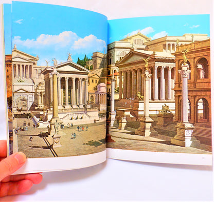 ROME OF THE CAESARS, A Historical Photo Guide to Rome, by Leonardo B. Dal Maso, 1996