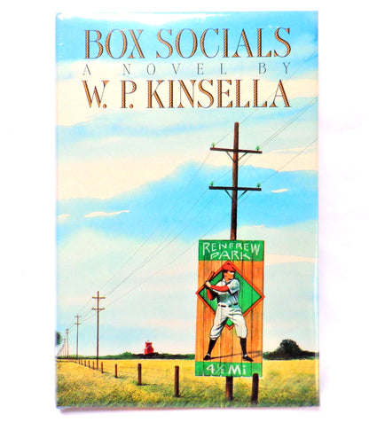 BOX SOCIALS, A Novel by W.P. Kinsella…RARE BRAND-NEW FACTORY WRAPPED! (1991 1st Ed.)