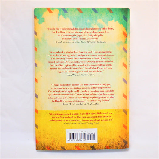 THE UNLIKELY PILGRIMAGE OF HAROLD FRY, The Premier Novel by Rachel Joyce (2012 1st Ed.)