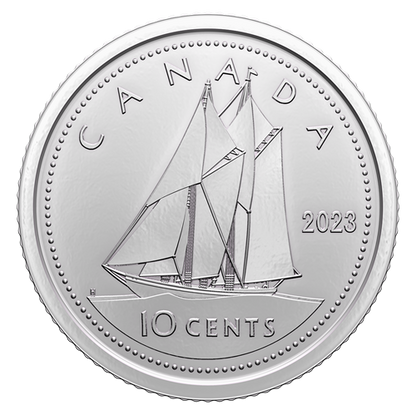 2023 Mosaic of Canadian Icons, A 6-Coin Set by The Royal Canadian Mint, with a SPECIAL .50 Cent Coin