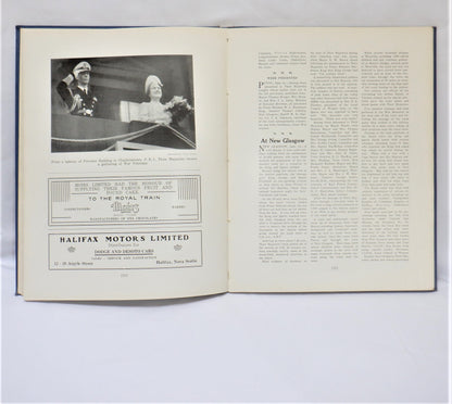 1939 ROYAL TOUR BOOK OF CANADA; MARITIME EDITION, Edited by William Ware (RARE 1939 1st Ed.)