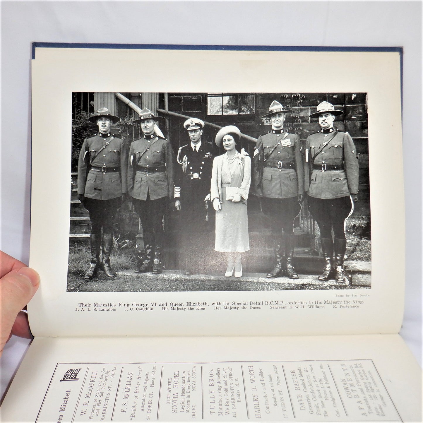 1939 ROYAL TOUR BOOK OF CANADA; MARITIME EDITION, Edited by William Ware (RARE 1939 1st Ed.)