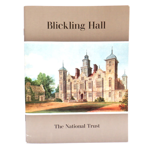 BLICKLING HALL, Norfolk, England: A British National Trust Tourist Souvenir Guide Book, 1970's