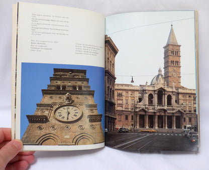 LA BASILICA DI SANTA MARIA MAGGIORE in Rome: A Vintage Tourist Souvenir Guide Book in 5-LANGUAGES, 1987