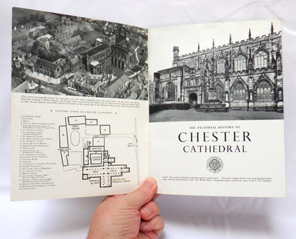 THE PICTORIAL HISTORY OF CHESTER CATHEDRAL in The United Kingdom: A Tourist Souvenir Guide Book, 1969