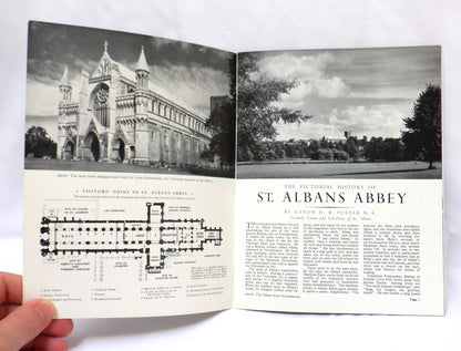 THE PICTORIAL HISTORY OF ST. ALBANS ABBEY in The United Kingdom: A Tourist Souvenir Guide Book, 1968