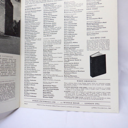 THE PICTORIAL HISTORY OF ST. ALBANS ABBEY in The United Kingdom: A Tourist Souvenir Guide Book, 1968