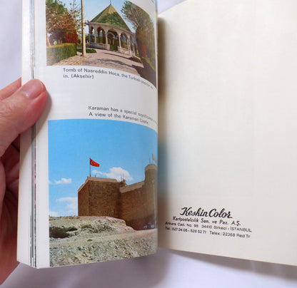 Vintage 1960's Full-Colour Tourist Souvenir Guide Book From Turkey: 'MEVLANA and KONYA'